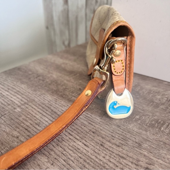 Dooney & Bourke Monogram Leather Trim Wristlet - Picture 4 of 7